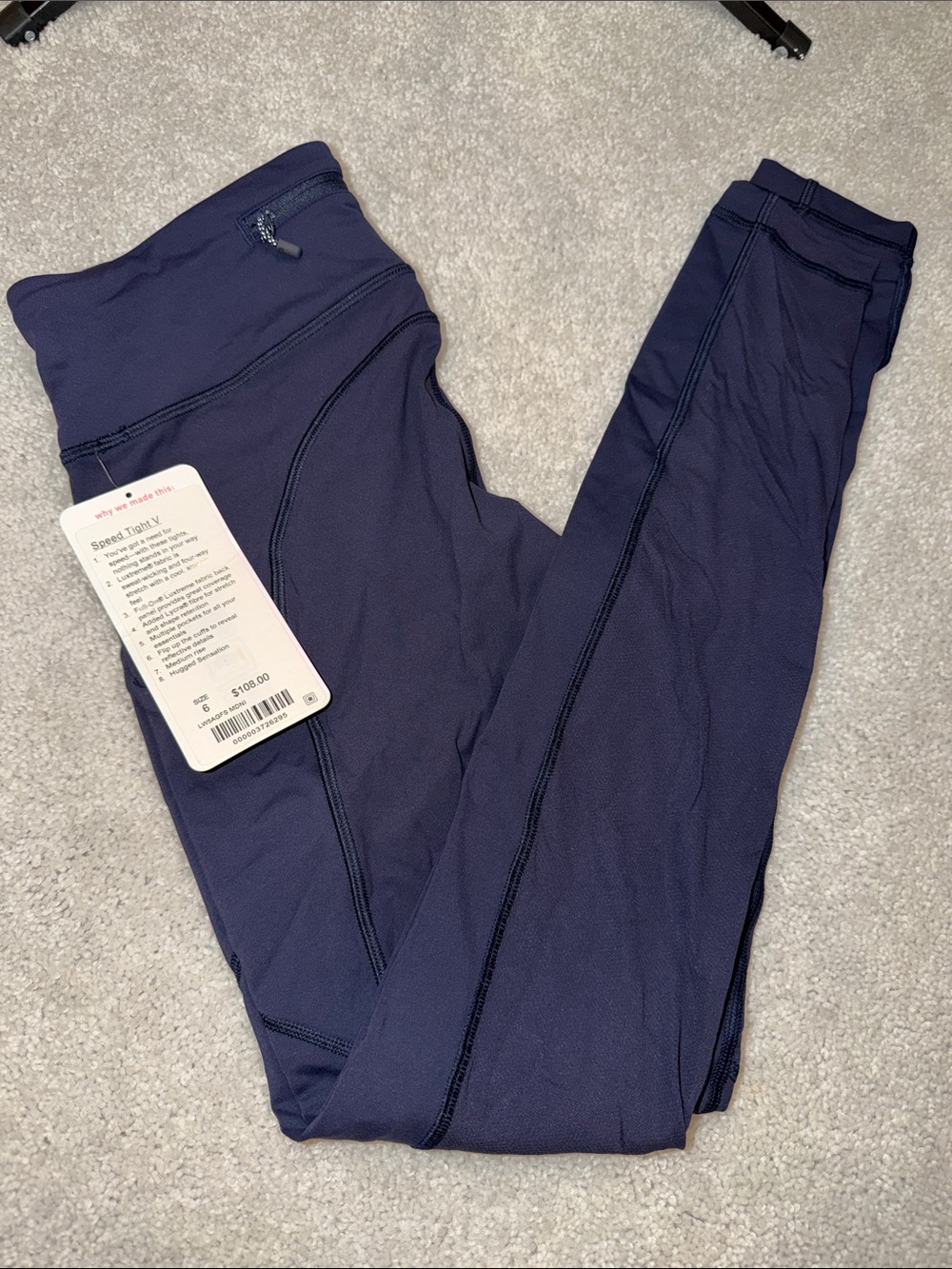 lululemon athletica Navy High-Rise Leggings